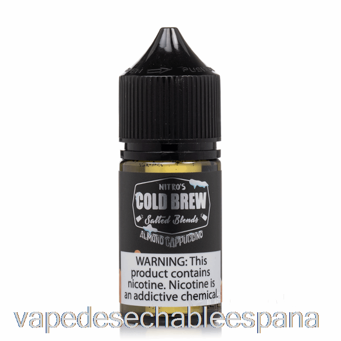 Vape Desechable España Capuchino De Almendras - Sales Nitros Cold Brew - 30ml 25mg